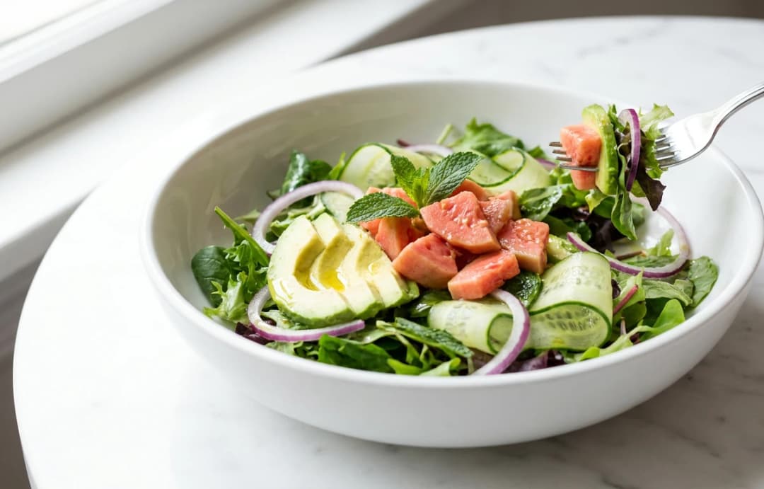 Tropical Guava & Avocado Salad
