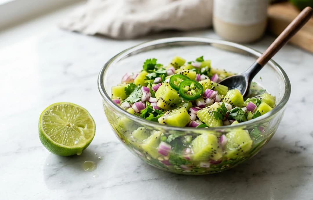 Tropical Kiwi & Jalapeño Salsa