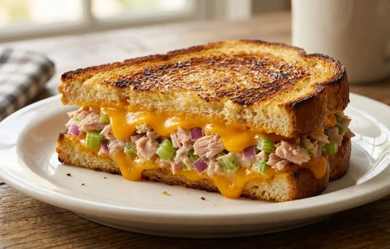Tuna Melt with Tomato Soup - Recipe 1