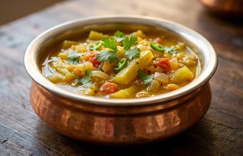 Turi Bhaji with Juar Jo Dodo - Recipe 1