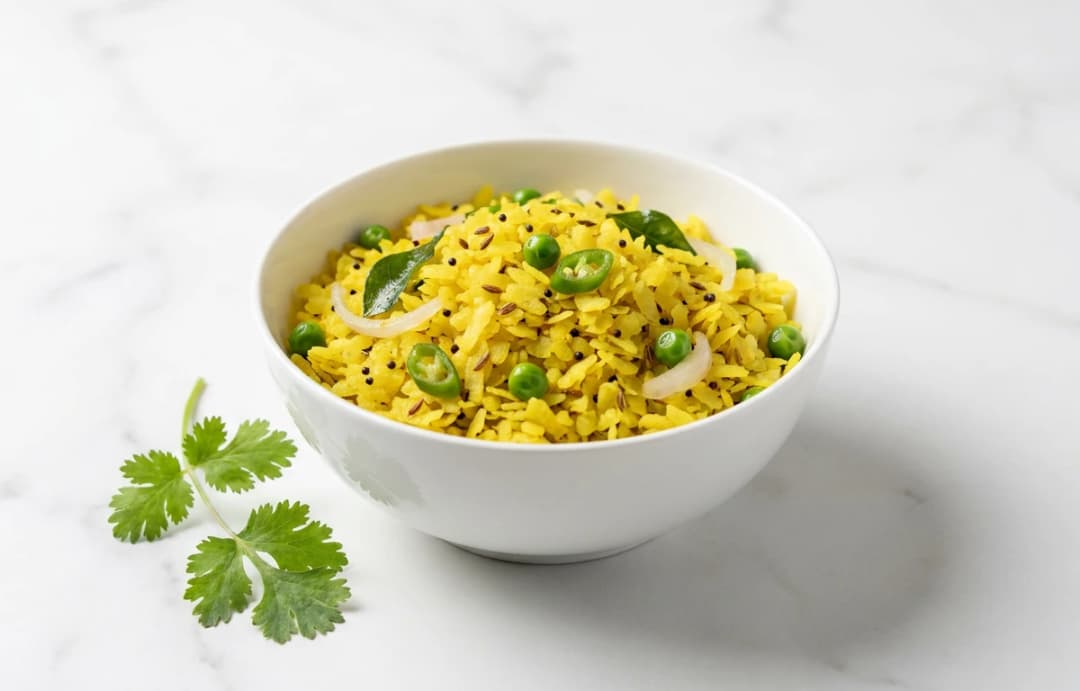 Turmeric Poha