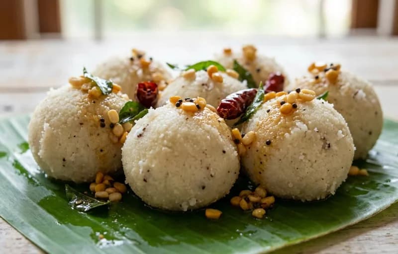 Undi with Coconut Chutney - Recipe 1