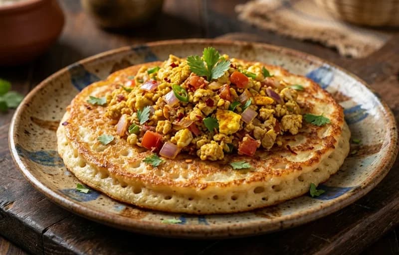 Urad Dal Polo with Egg Keema