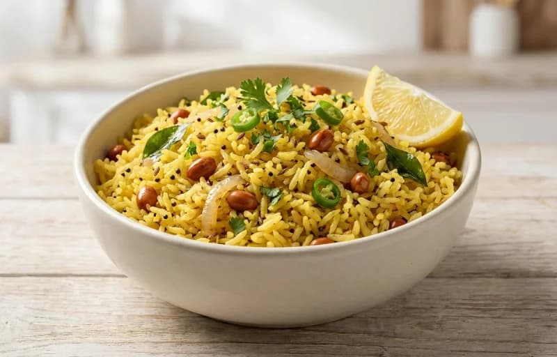 Vagharela Bhat with Masala Chaas - Recipe 1