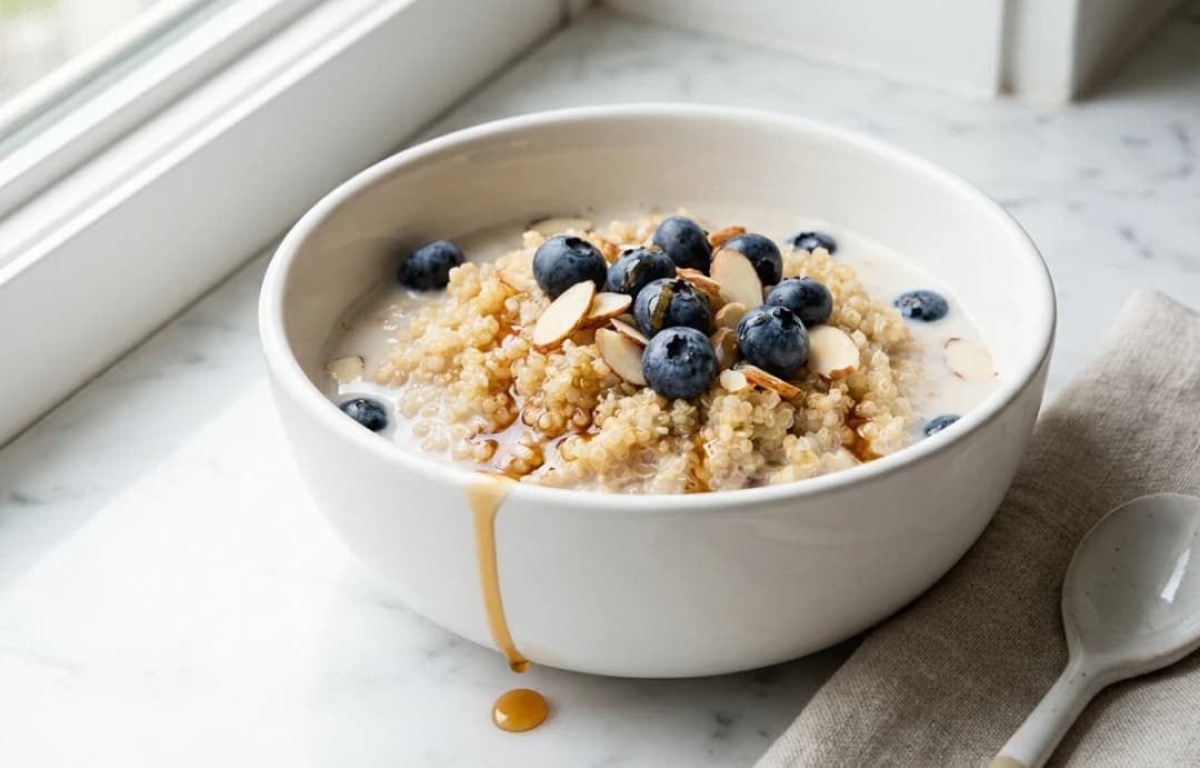 Vegan Quinoa Breakfast Bowl