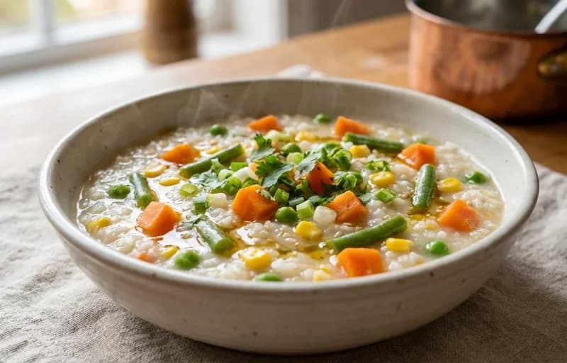 Vegetable Congee