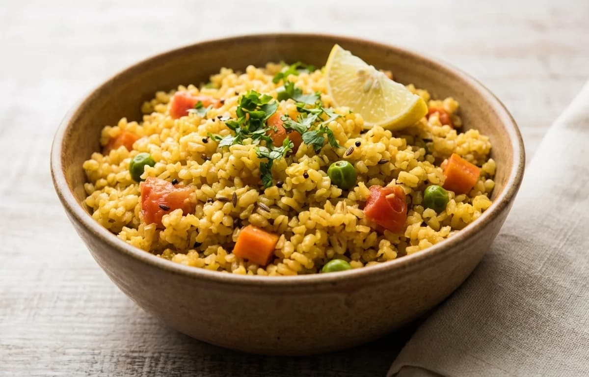 Vegetable Daliya