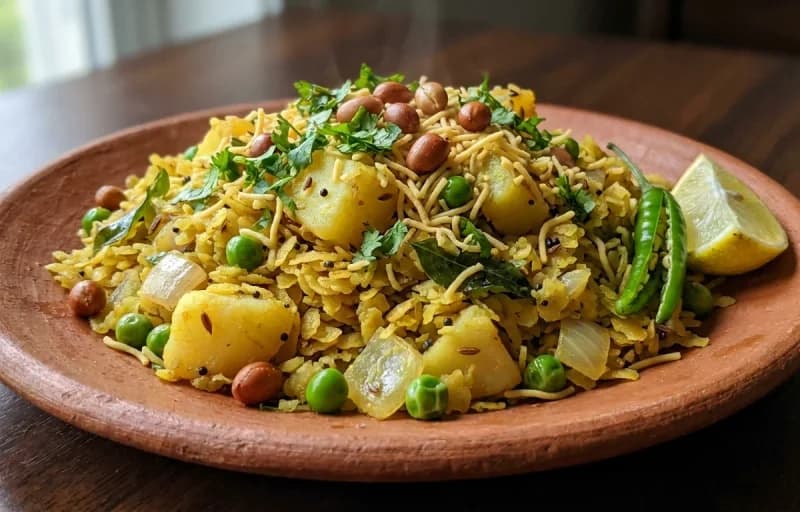 Vegetable Poha