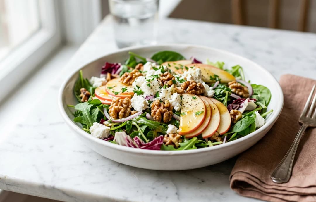 Walnut & Goat Cheese Salad