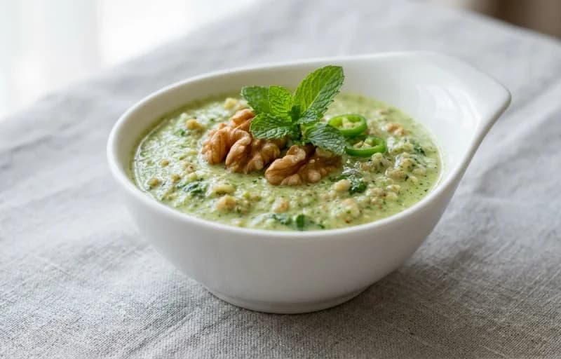 Egg Tujji with Walnut Chutney - Recipe 2