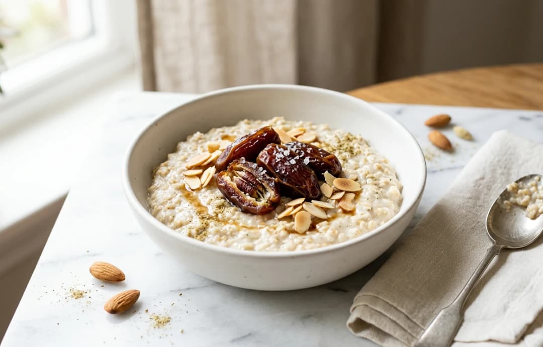 Warm Date & Cardamom Porridge