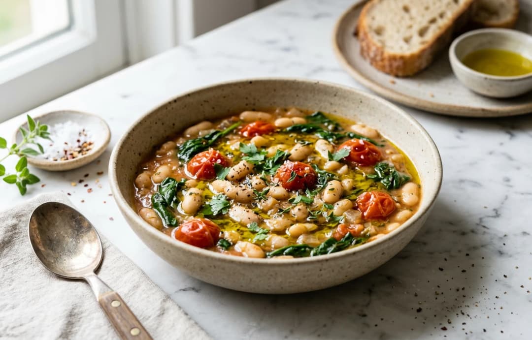 White Bean & Tomato Stew