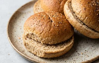 Whole-Wheat Burger Buns
