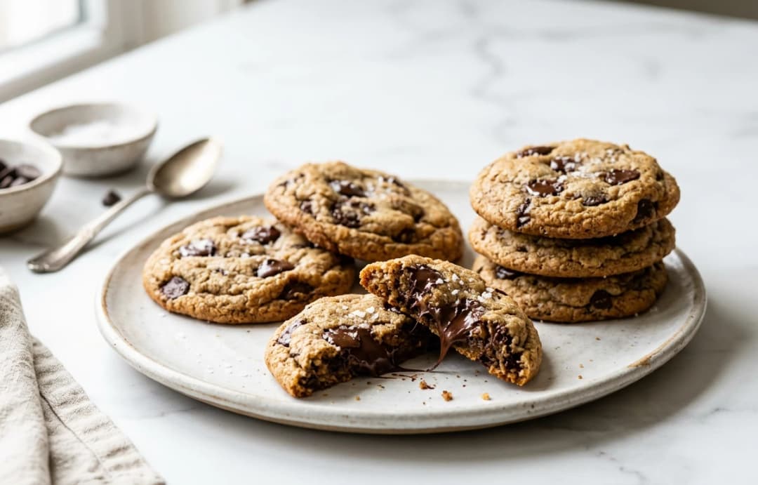 Whole Wheat Chocolate Chip Cookies