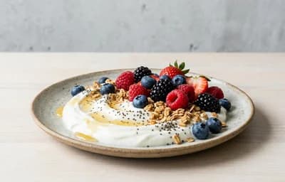 Yogurt Berry Bowl