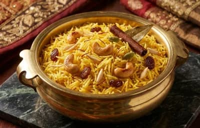 Zaafrani Pulao