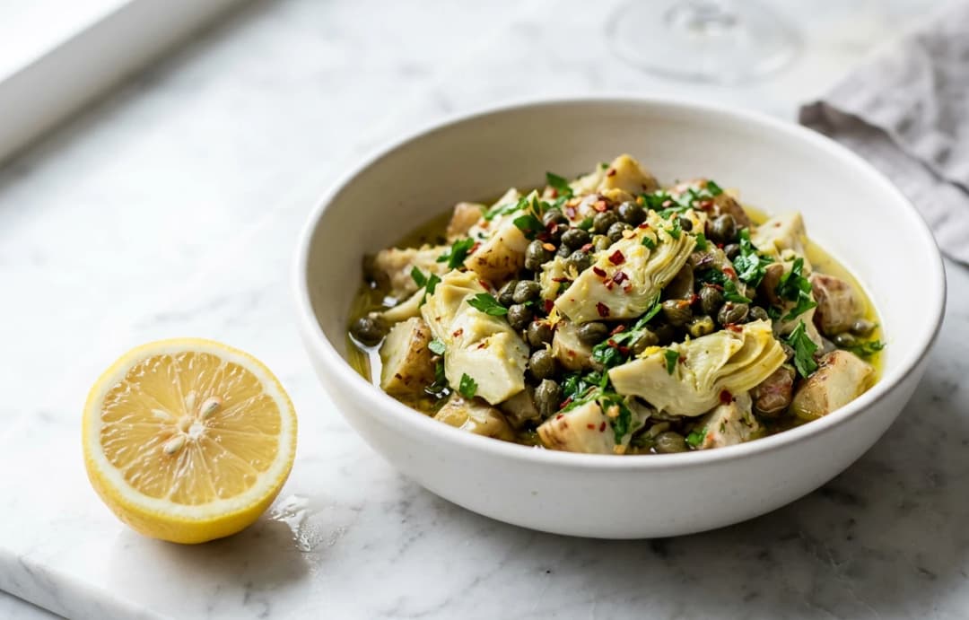 Zesty Sunchoke & Caper Relish