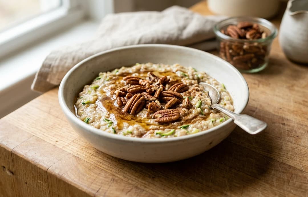 Zucchini Bread Oatmeal