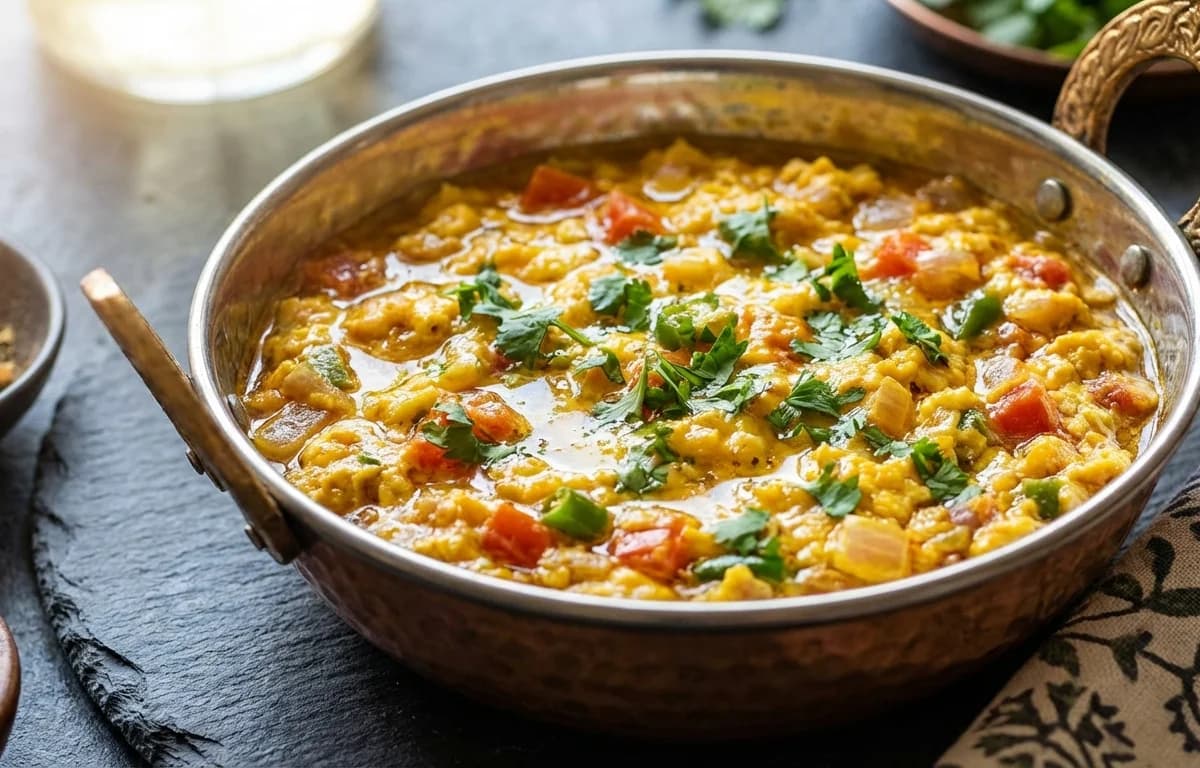 Akuri with Rajasthani Spices