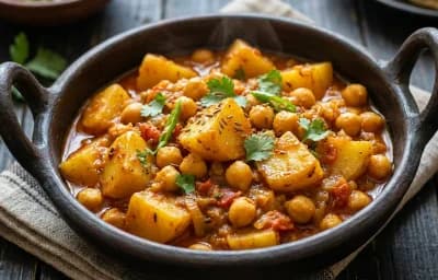 Aloo Chana Sabzi