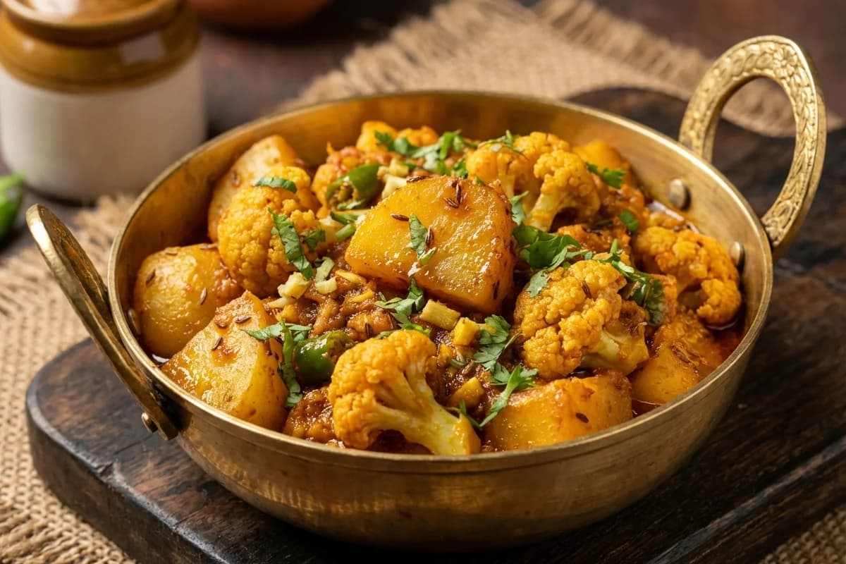 Aloo Gobi Kasa