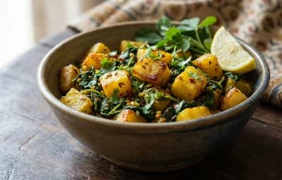 Aloo Methi Fry