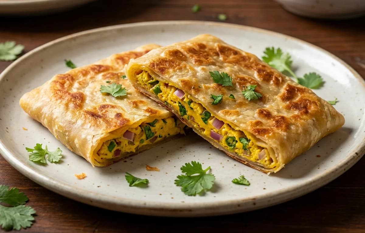 Anda Mughlai Paratha