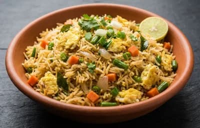 Andhra Egg Fried Rice