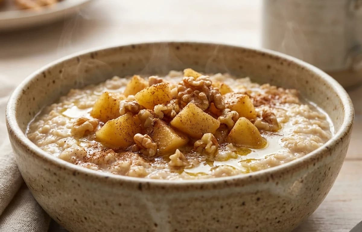 Apple Walnut Oatmeal