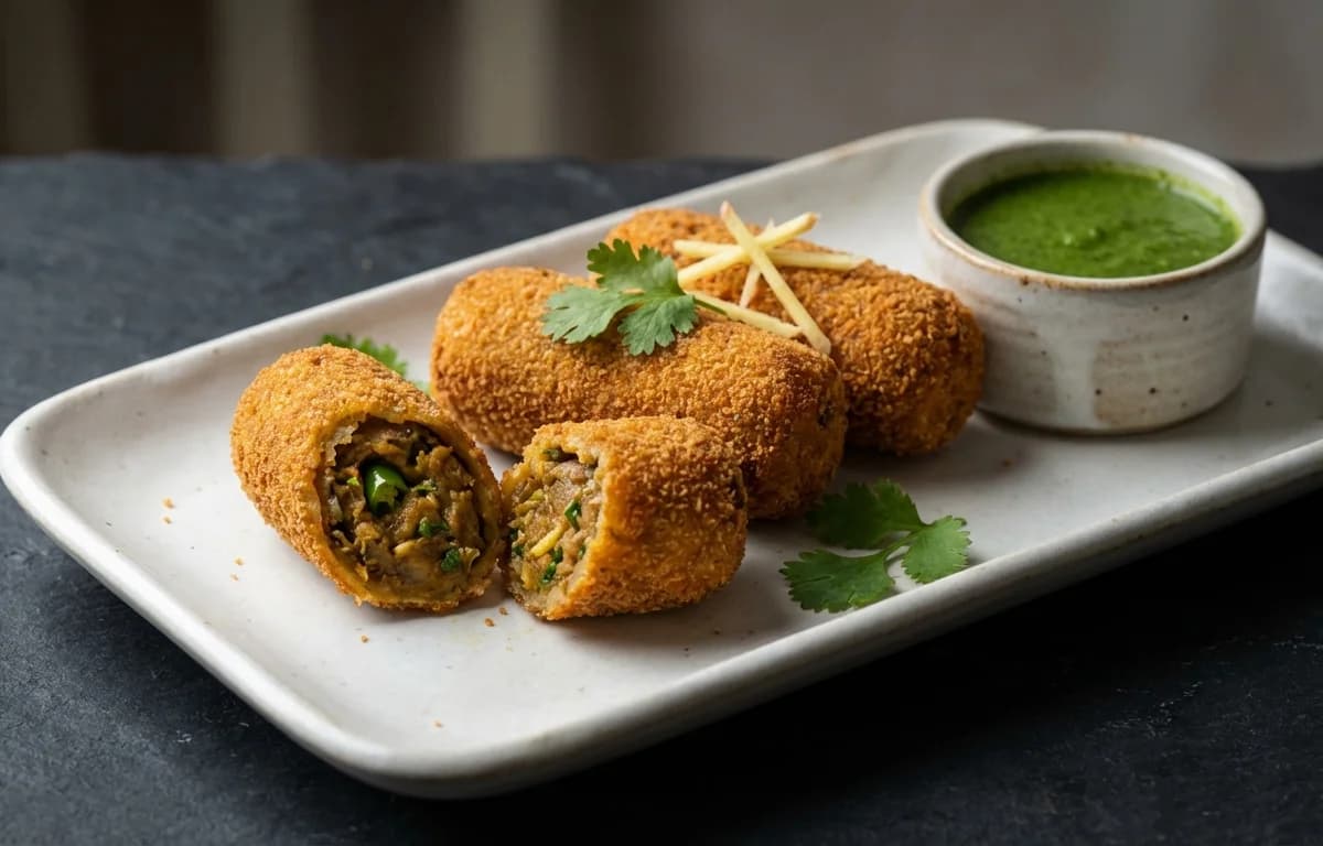 Baingan Bharta Croquettes