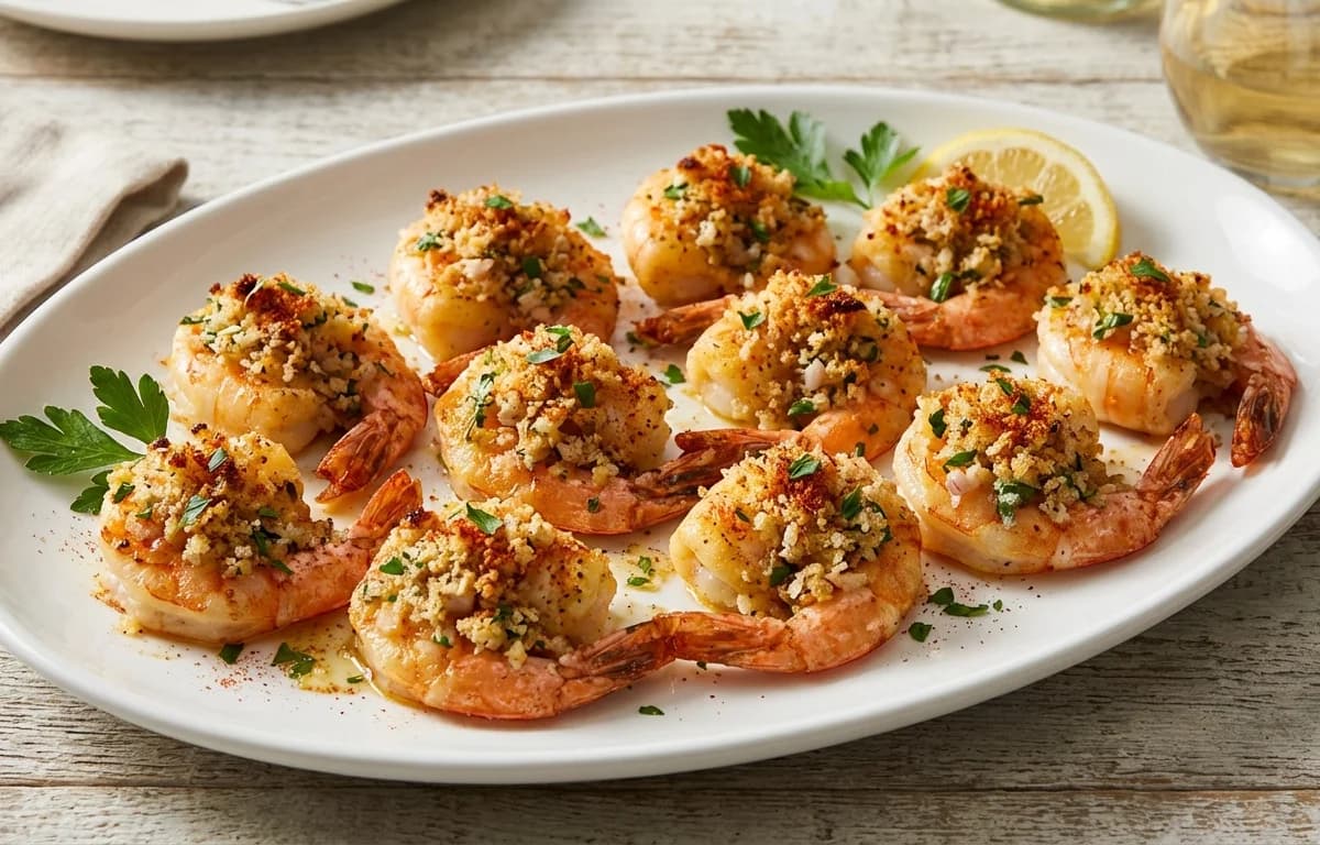 Baked Stuffed Shrimp