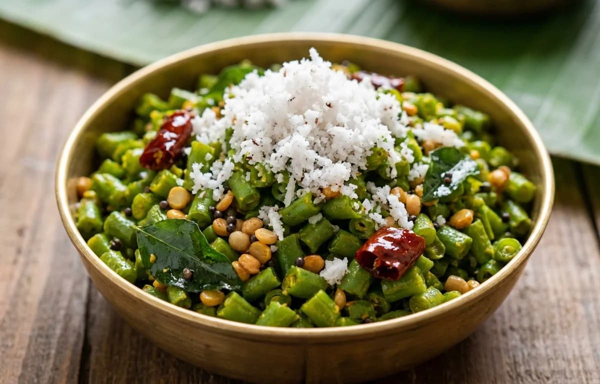 Beans Poriyal