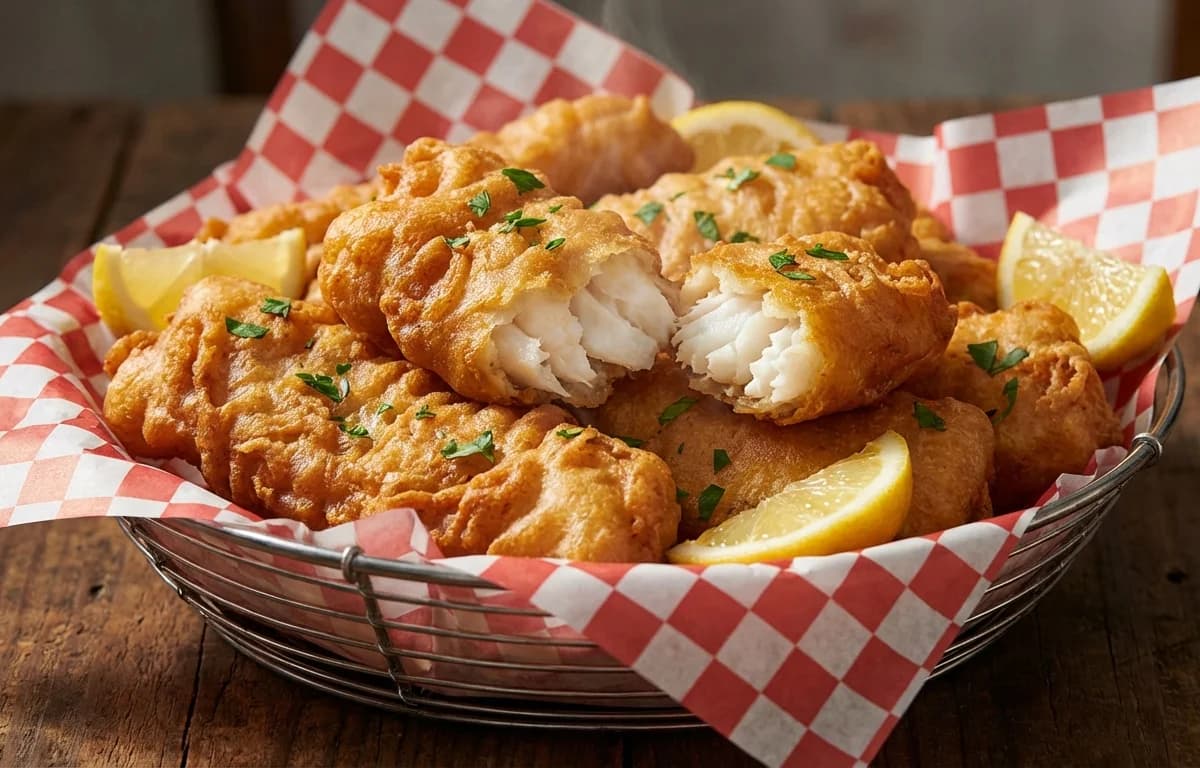 Beer Battered Fish Fry