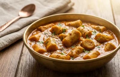 Besan Gatte ki Sabzi