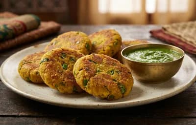Bhune Besan ki Tikki