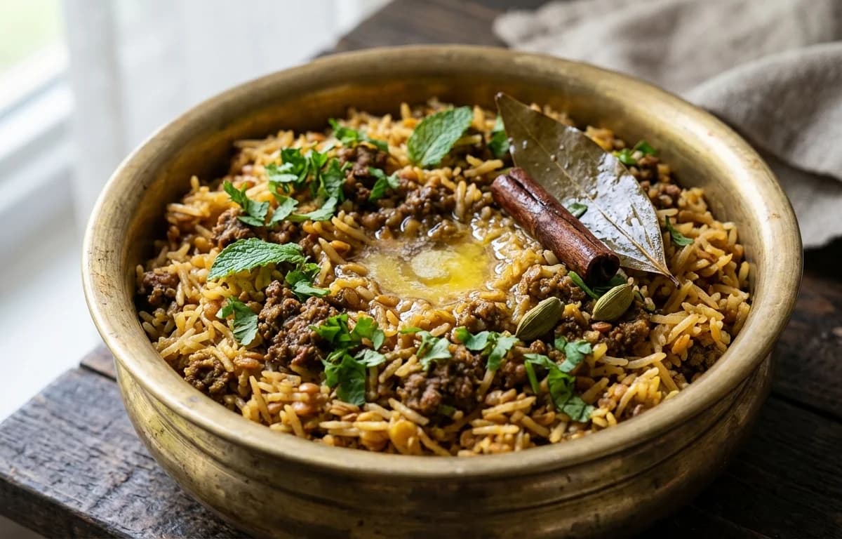 Bohri Keema Khichdi