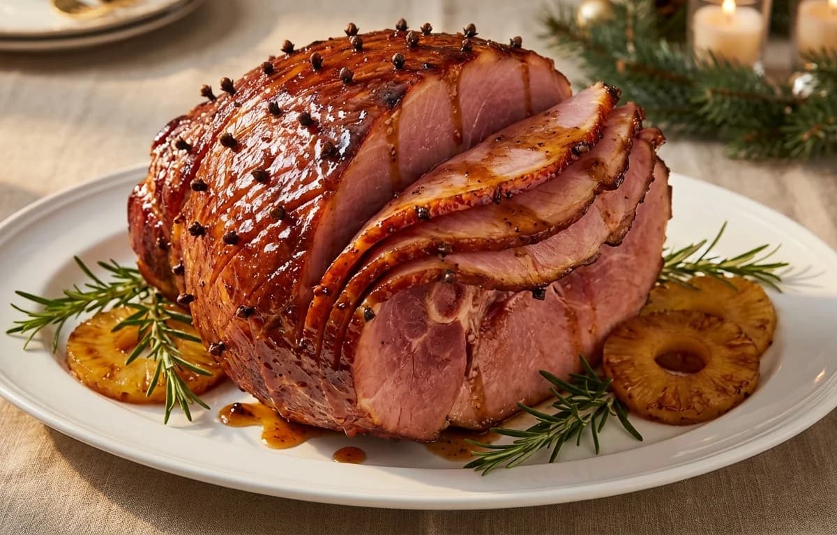 Brown Sugar Glazed Ham