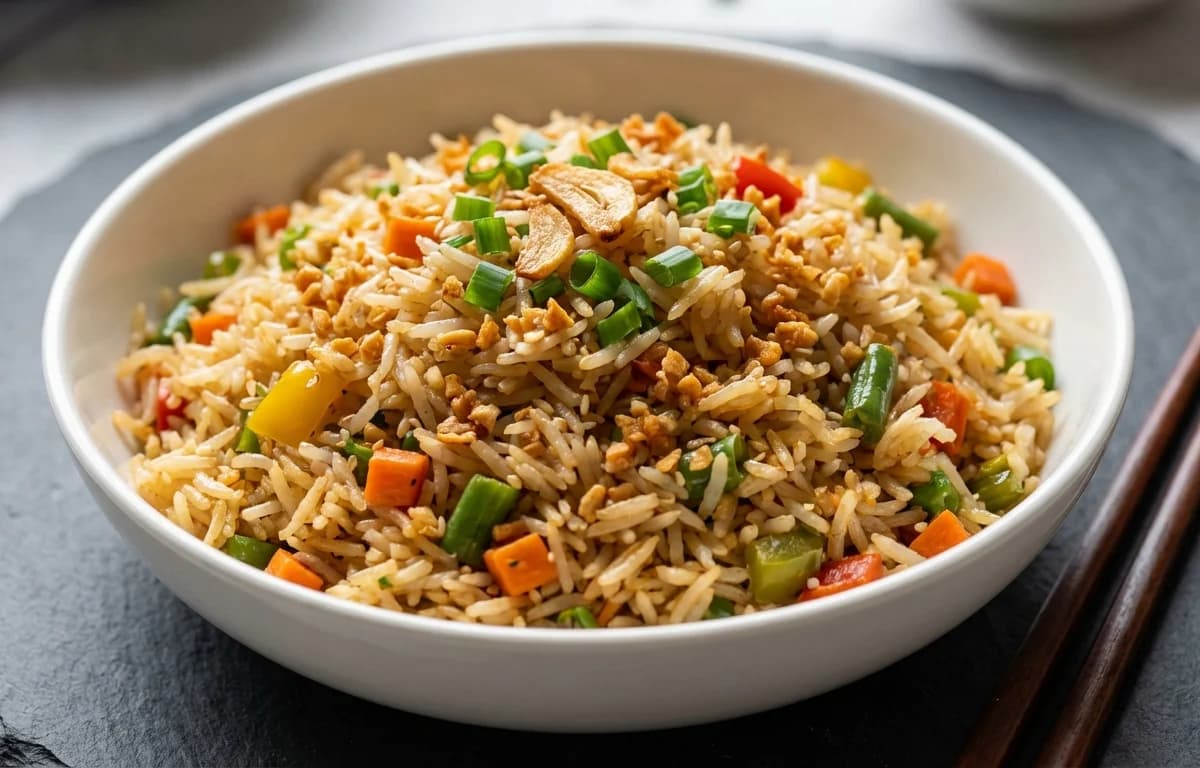Burnt Garlic Fried Rice