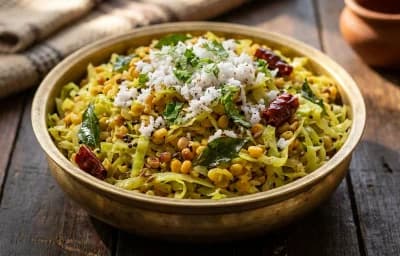 Cabbage Pesara Pappu Kura