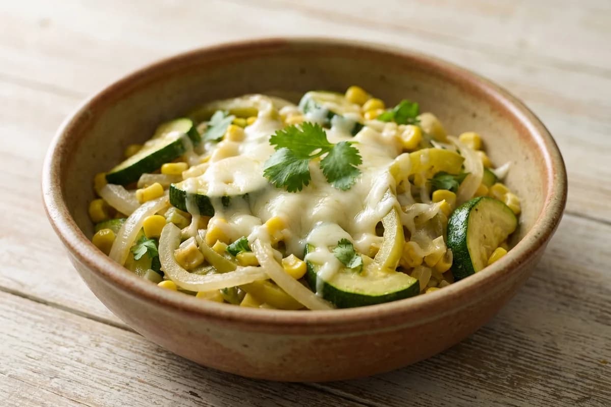 Calabacitas con Maiz