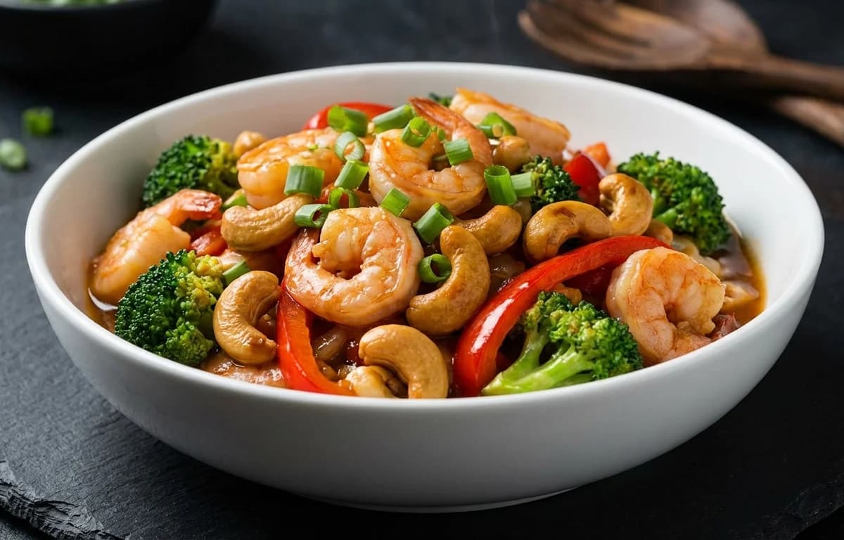 Cashew Shrimp Stir-Fry