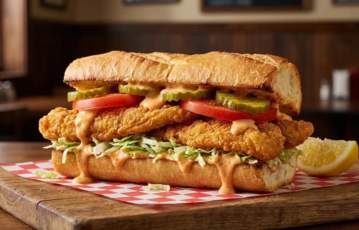 Catfish Po' Boy