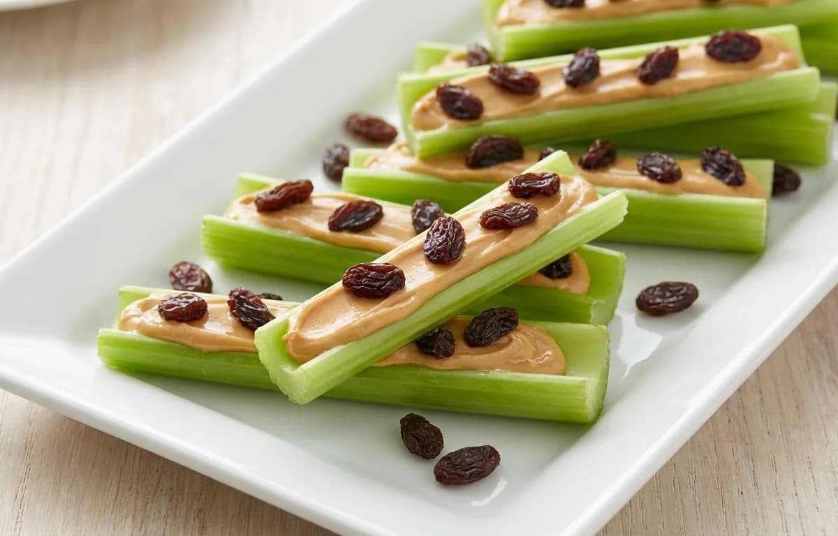 Celery Sticks with Peanut Butter