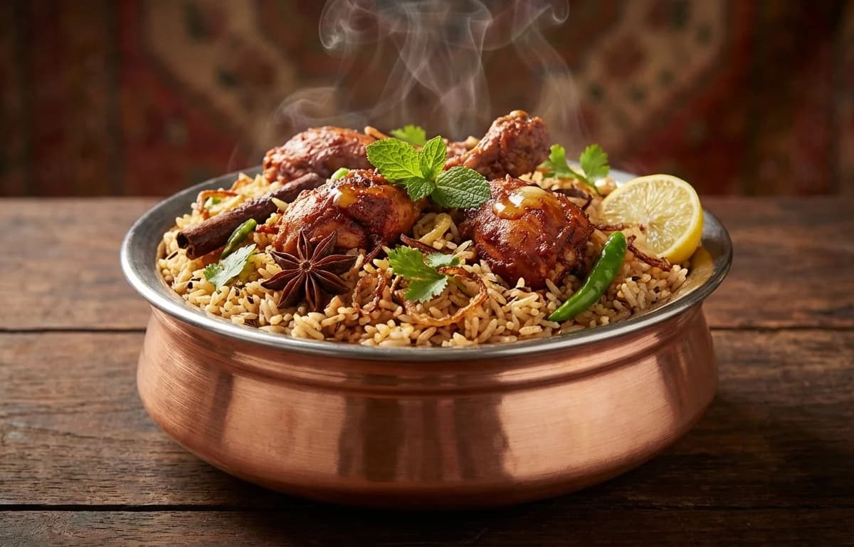 Chettinad Chicken Biryani