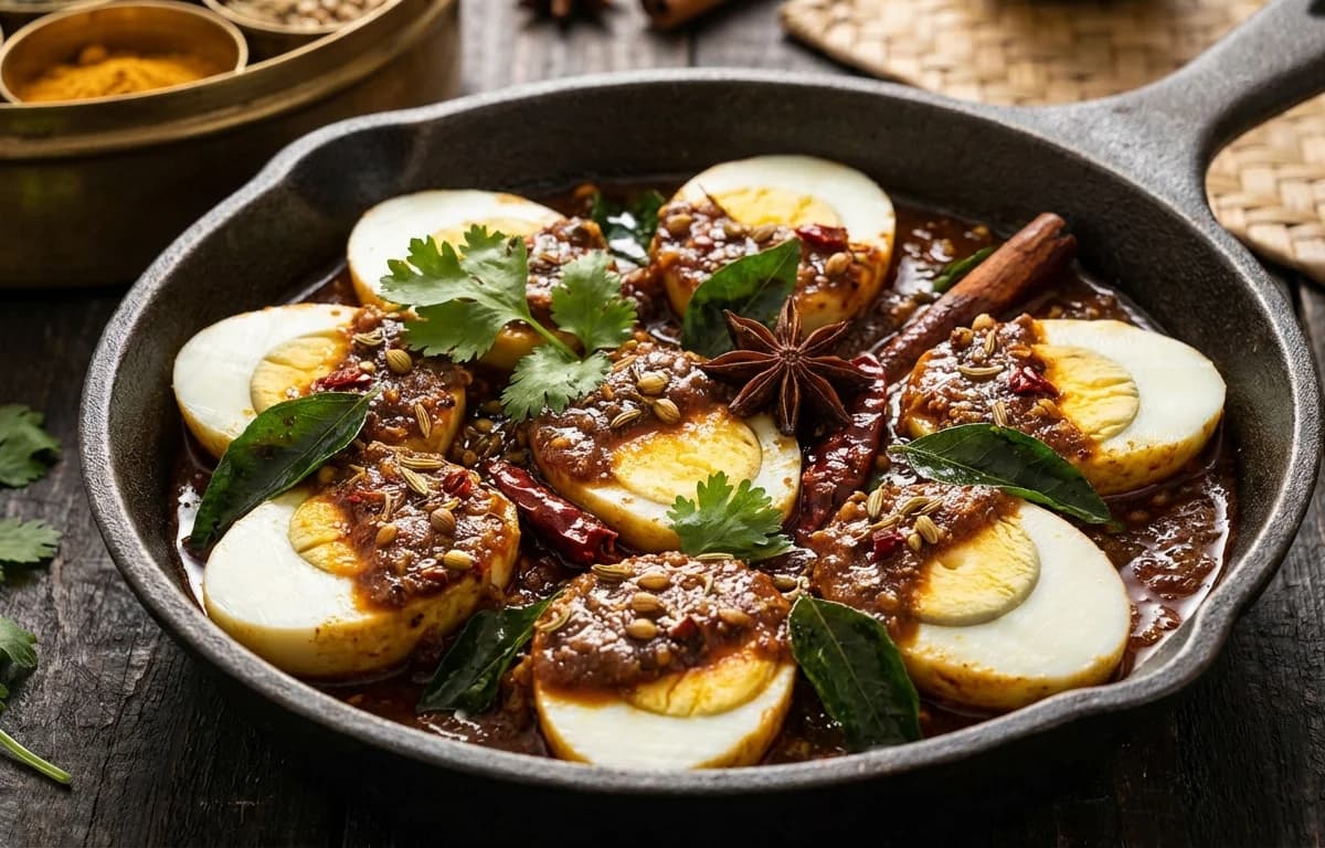 Chettinad Egg Roast