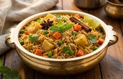Chettinad Vegetable Pulao