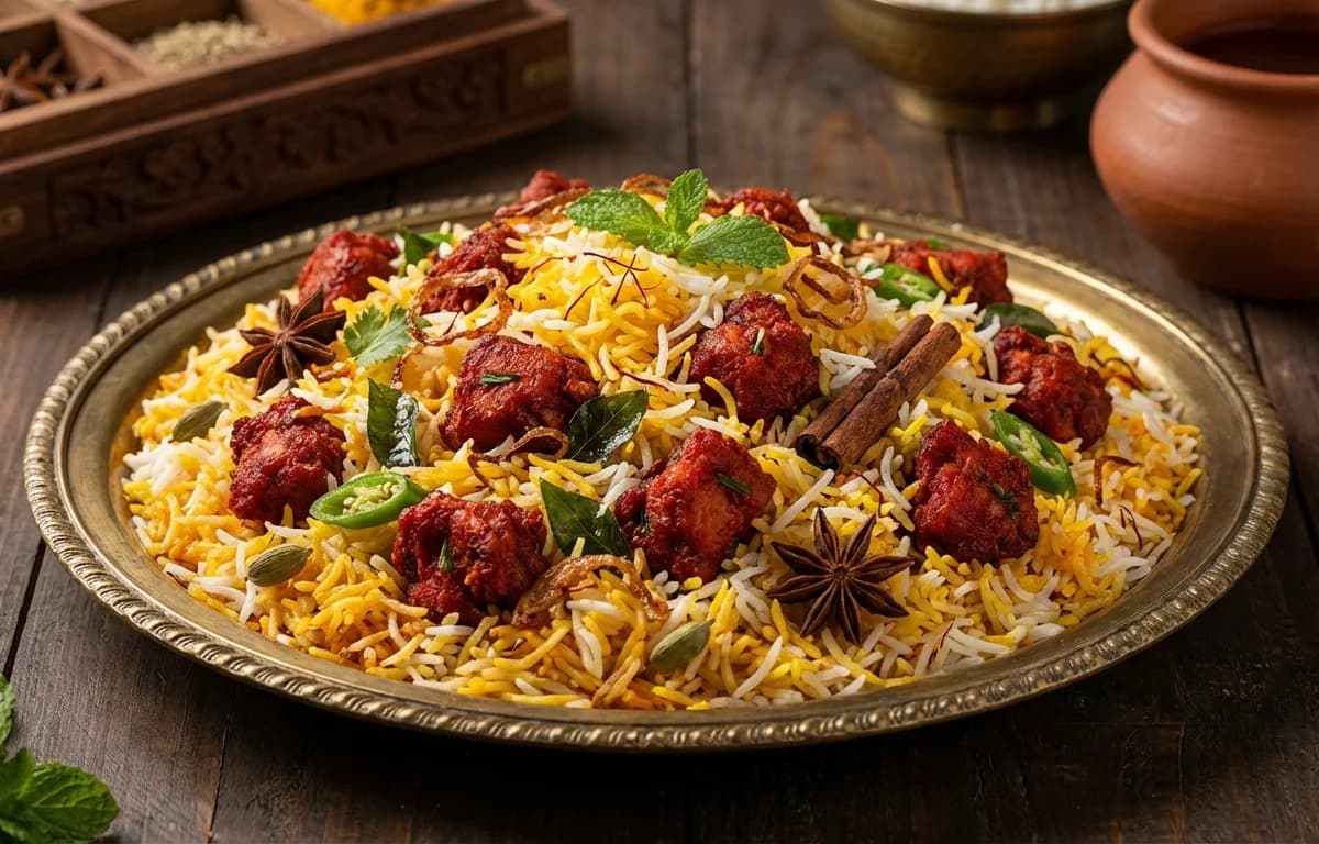 Chicken 65 Biryani