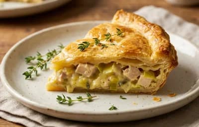 Chicken and Leek Pie