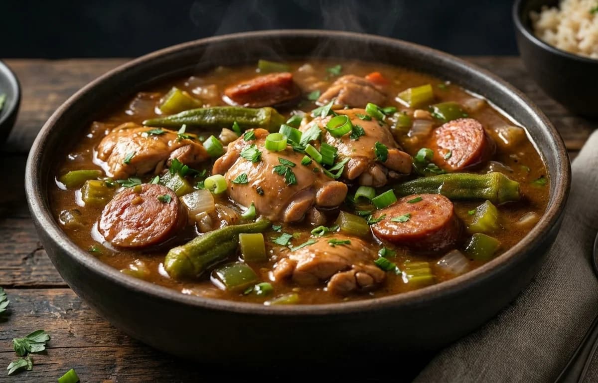 Chicken and Sausage Gumbo