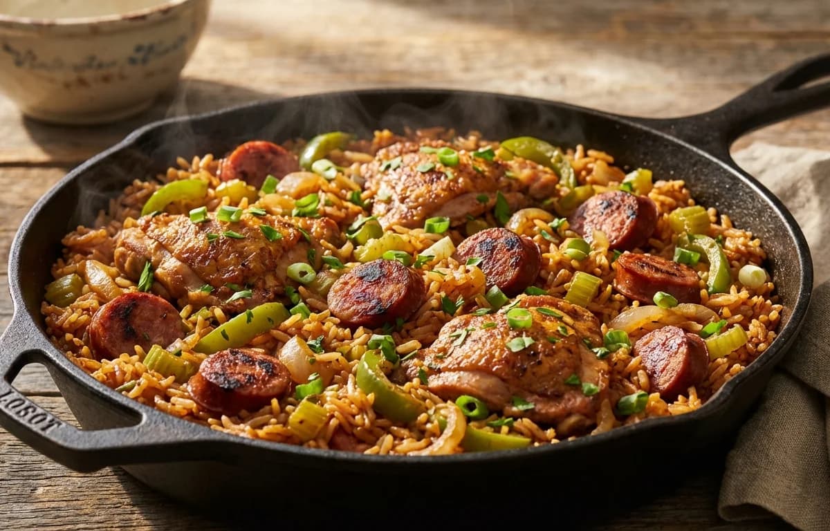 Chicken and Sausage Jambalaya